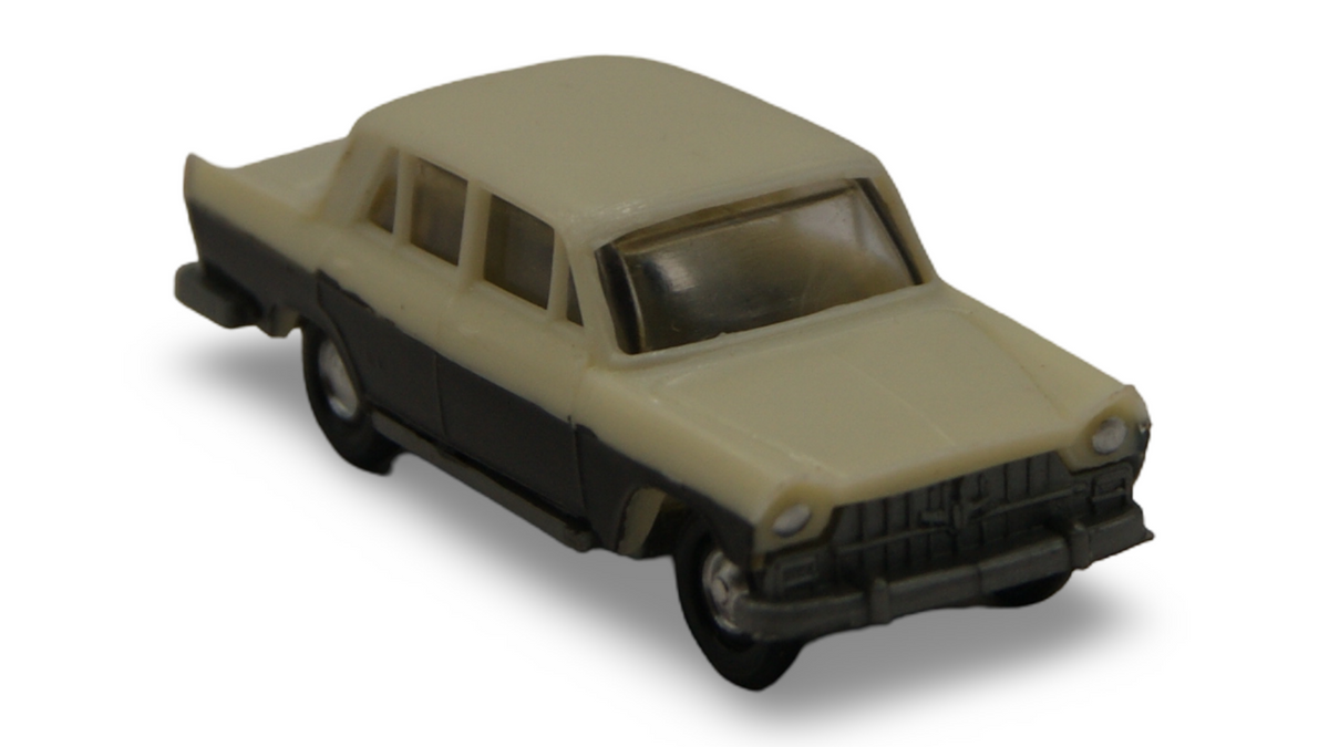 EKO DeSoto Diplomat 1959 Zweifarbig Weiß Schwarz 1:87 H0 Vintage Spain