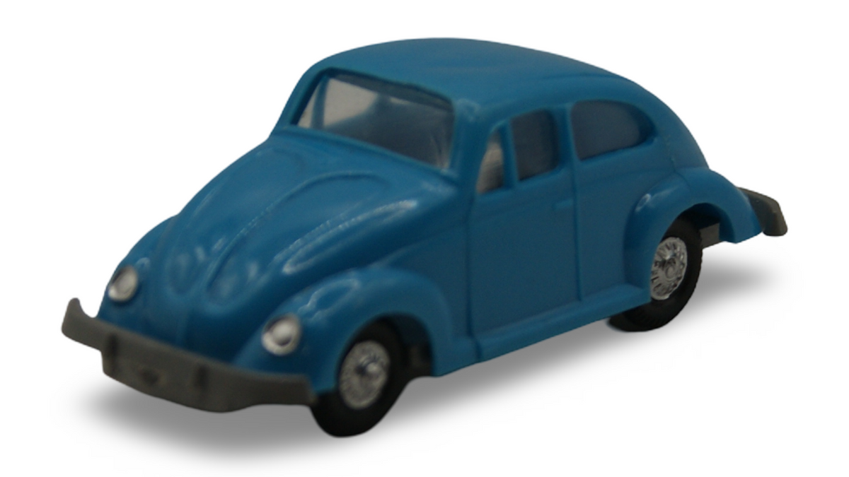 EKO Volkswagen Käfer 1200 Blau 1:87 H0 Vintage Modellauto Made in Spain