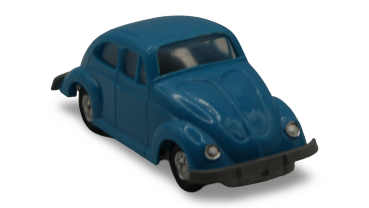 EKO Volkswagen Käfer 1200 Blau 1:87 H0 Vintage Modellauto Made in Spain