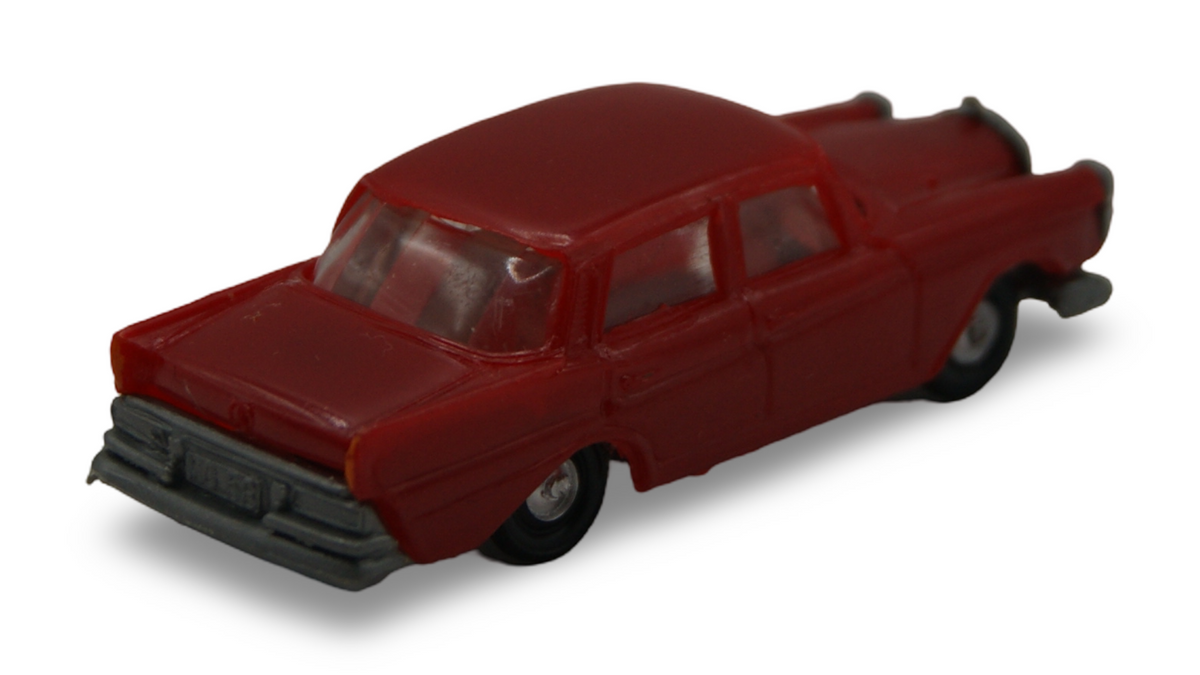 EKO Mercedes-Benz 220 Heckflosse Rot 1:87 H0 Vintage Made in Spain