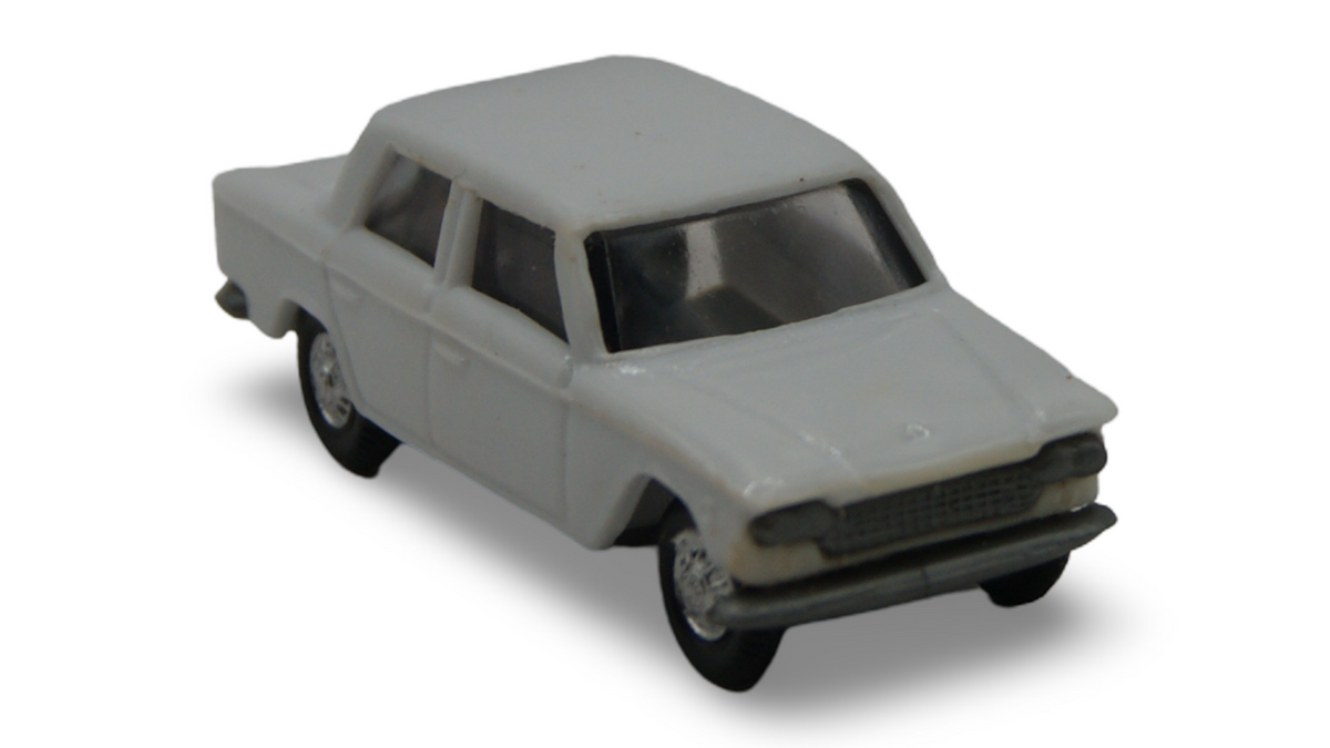 EKO Fiat 1500 Limousine Weiß 1:87 H0 Vintage Modellauto Made in Spain