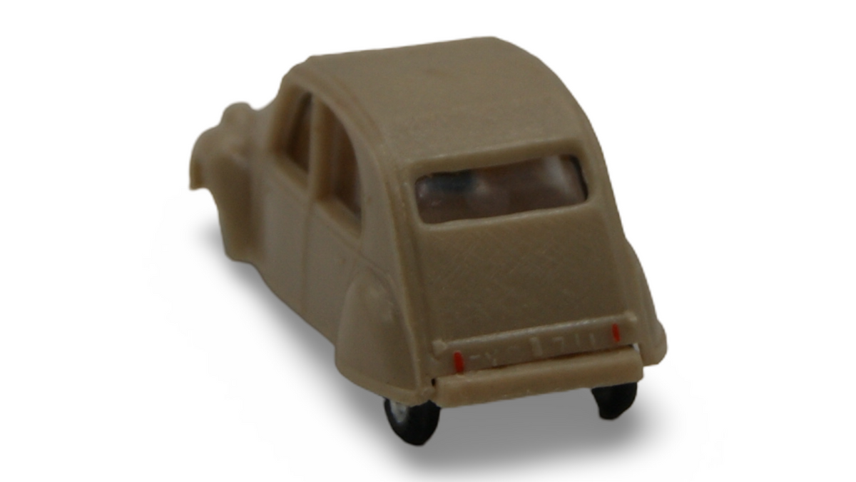 EKO Citroën 2CV Ente Beige 1:88 H0 Vintage Modellauto Made in Spain