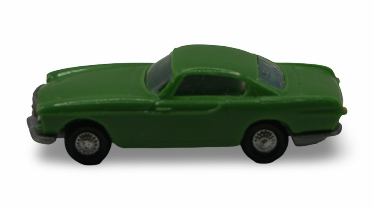EKO Volvo P1800 Coupé Grün 1:86 H0 Vintage Modellauto Made in Spain