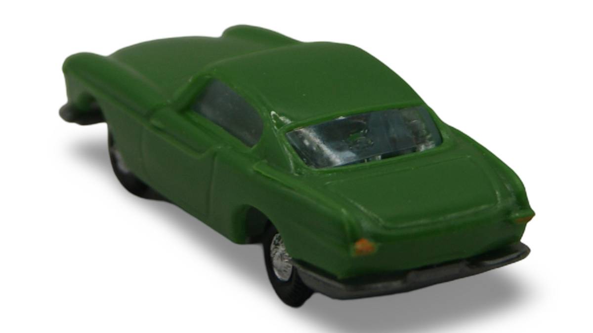 EKO Volvo P1800 Coupé Grün 1:86 H0 Vintage Modellauto Made in Spain