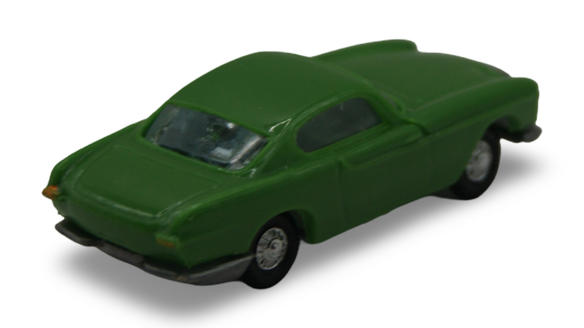 EKO Volvo P1800 Coupé Grün 1:86 H0 Vintage Modellauto Made in Spain