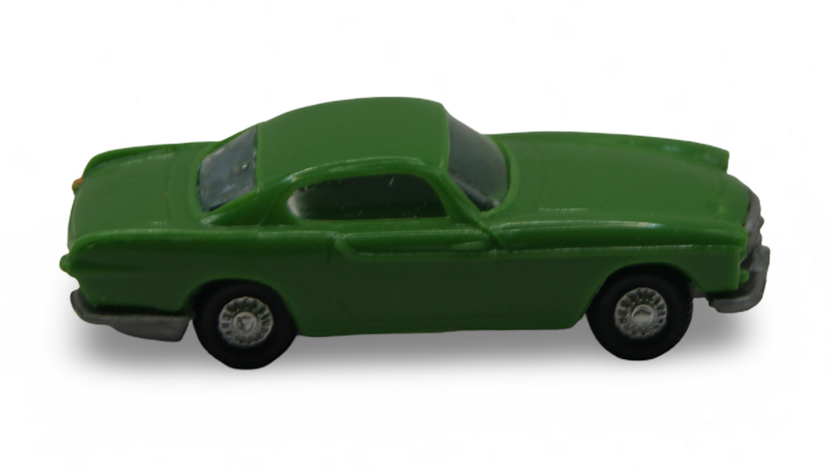 EKO Volvo P1800 Coupé Grün 1:86 H0 Vintage Modellauto Made in Spain