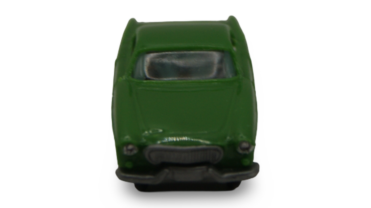 EKO Volvo P1800 Coupé Grün 1:86 H0 Vintage Modellauto Made in Spain