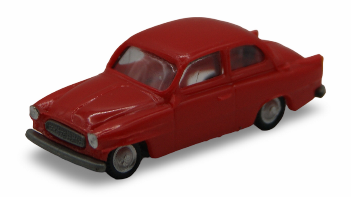 EKO Borgward Isabella Limousine Rot 1:87 H0 Vintage Modellauto Made in Spain