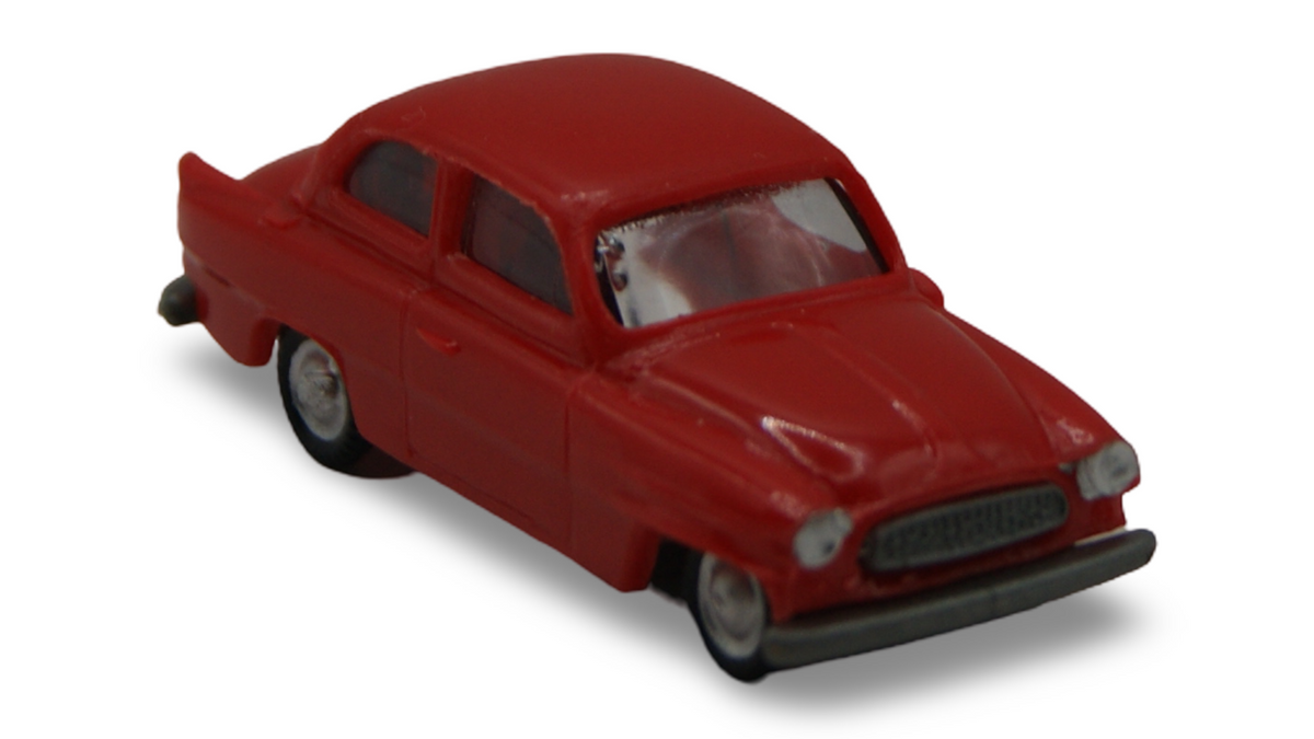 EKO Borgward Isabella Limousine Rot 1:87 H0 Vintage Modellauto Made in Spain
