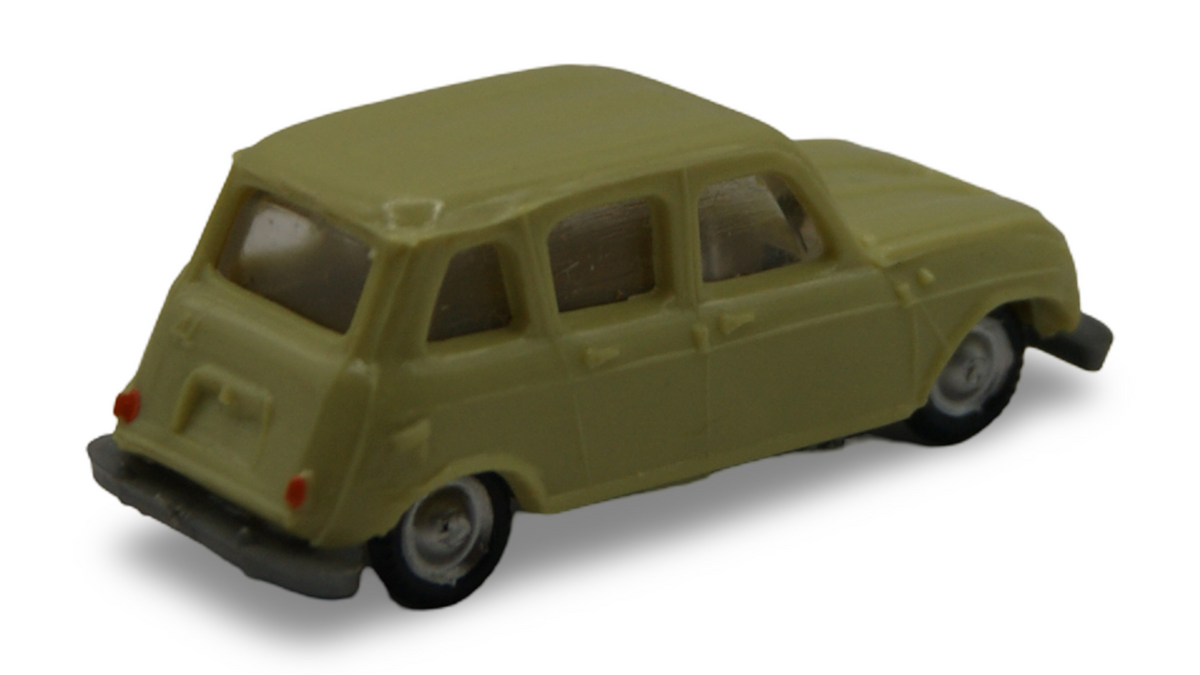 EKO Renault 4CV Beige 1:87 H0 Vintage Modellauto Made in Spain