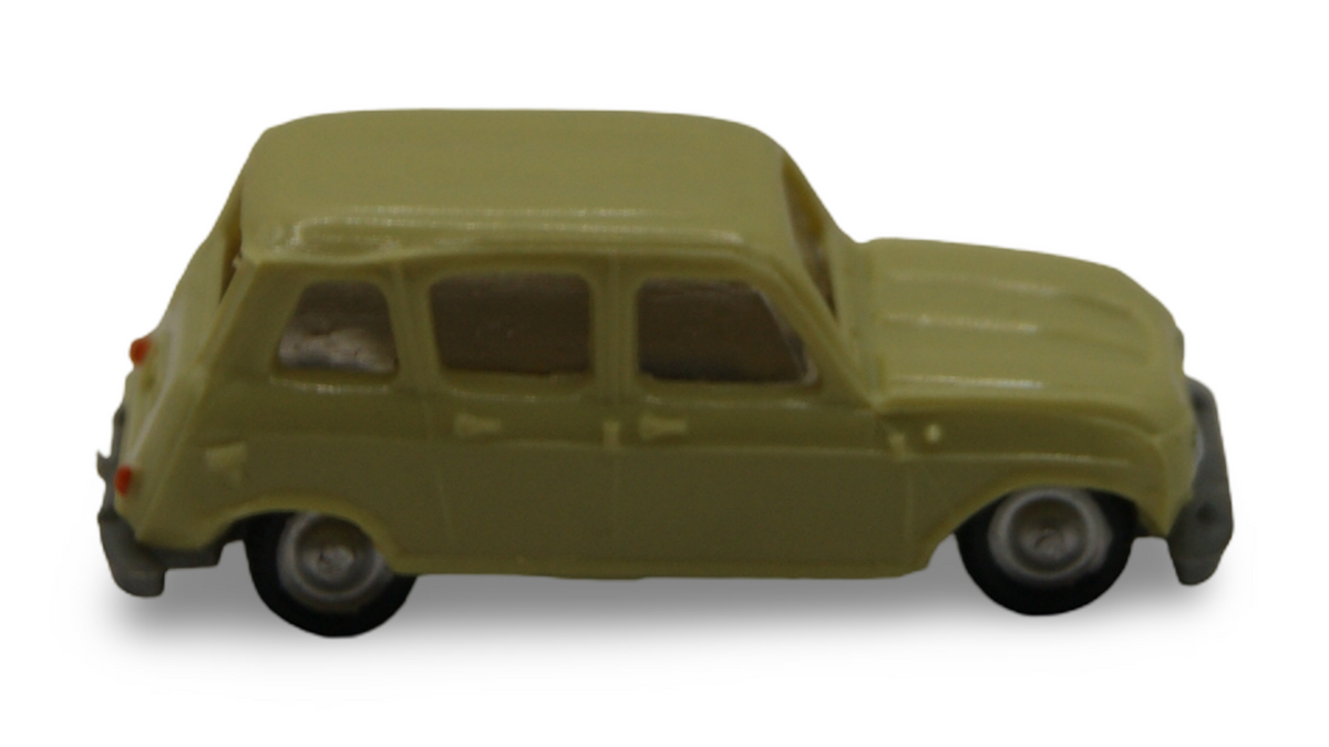 EKO Renault 4CV Beige 1:87 H0 Vintage Modellauto Made in Spain