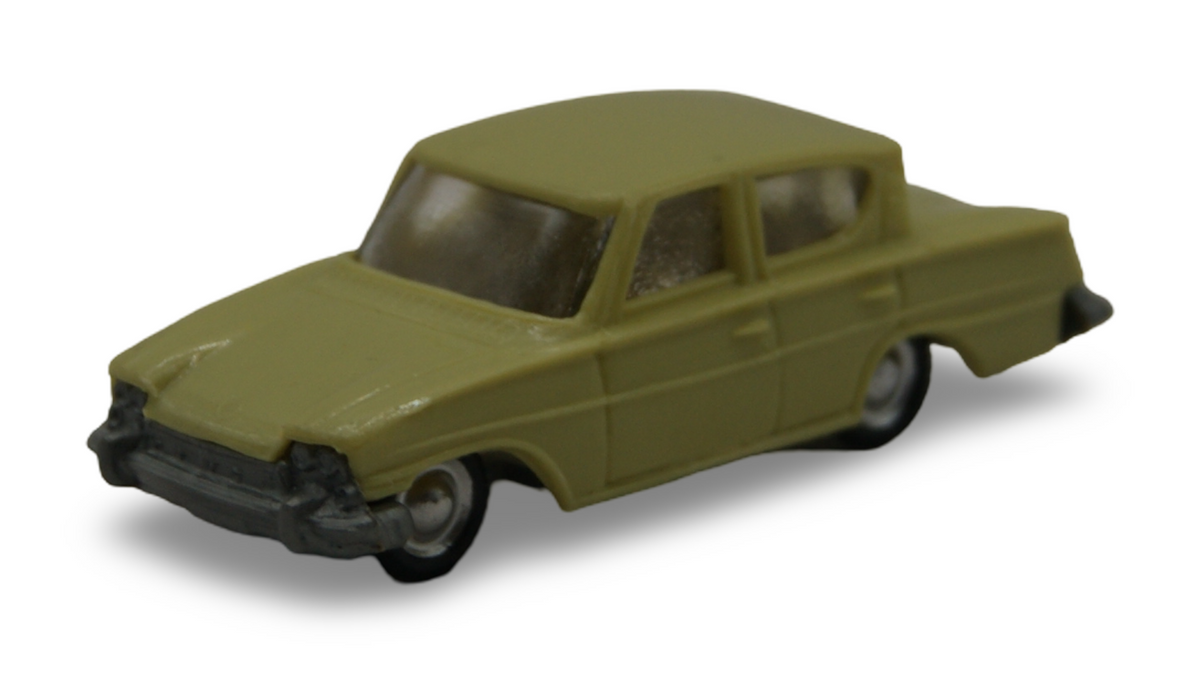 EKO Opel Kapitän 1954 Beige 1:88 H0 Vintage Modellauto Made in Spain