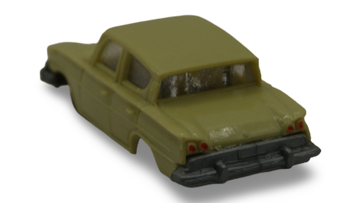 EKO Opel Kapitän 1954 Beige 1:88 H0 Vintage Modellauto Made in Spain