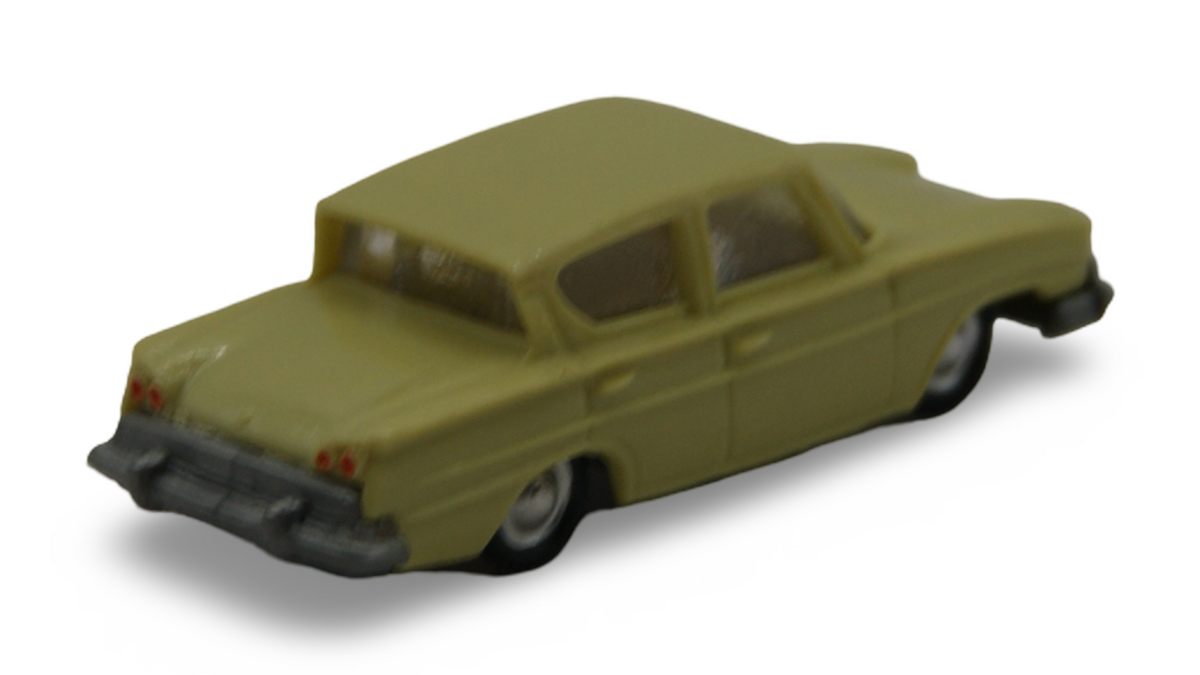 EKO Opel Kapitän 1954 Beige 1:88 H0 Vintage Modellauto Made in Spain