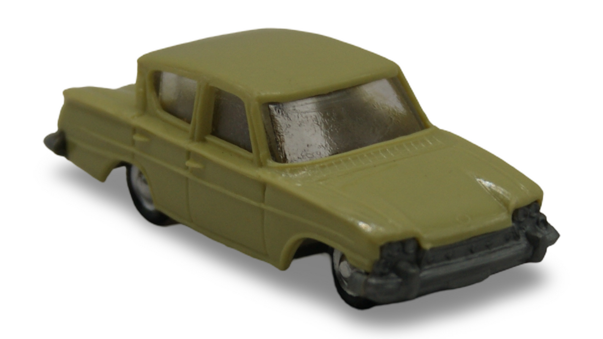 EKO Opel Kapitän 1954 Beige 1:88 H0 Vintage Modellauto Made in Spain