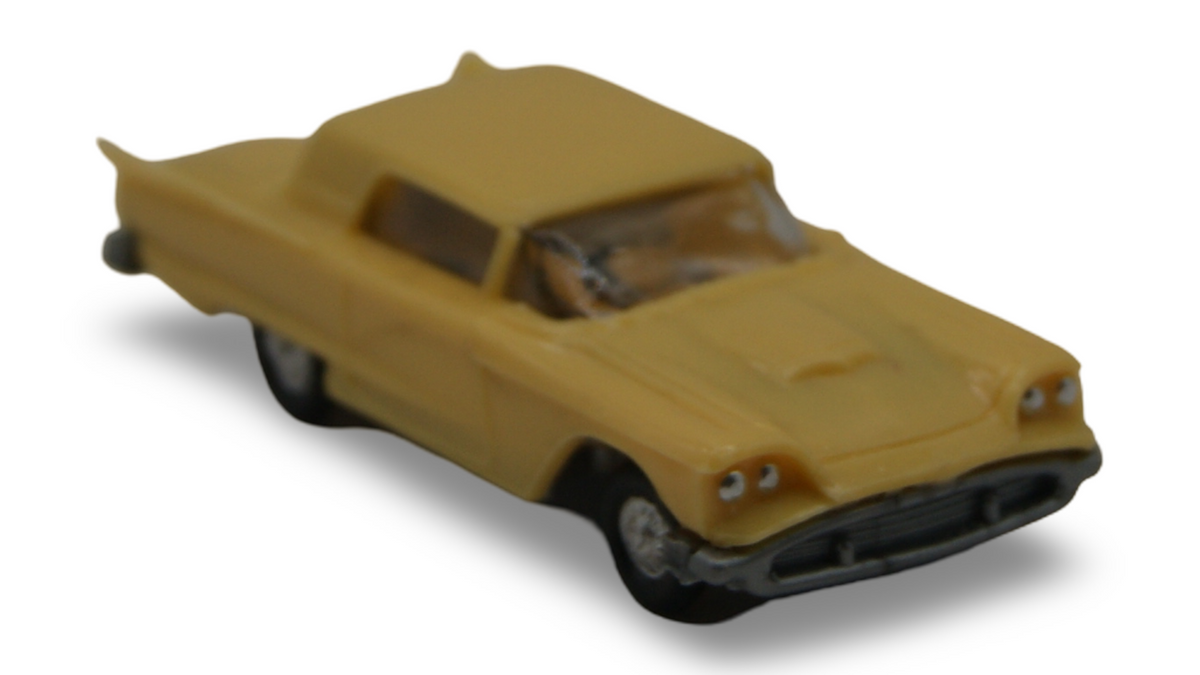 EKO Ford Thunderbird 1958 Beige 1:87 H0 Vintage Modellauto Made in Spain