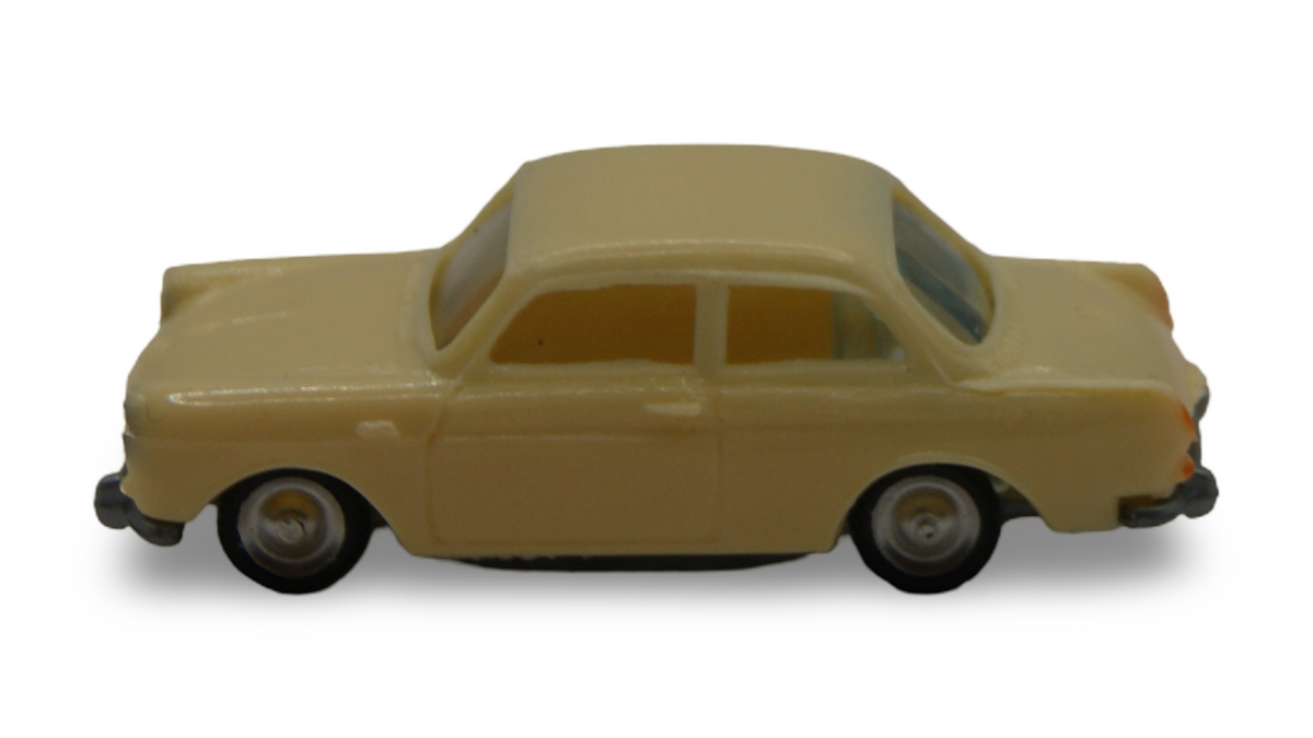 EKO Renault Dauphine Beige 1:88 H0 Vintage Modellauto Made in Spain