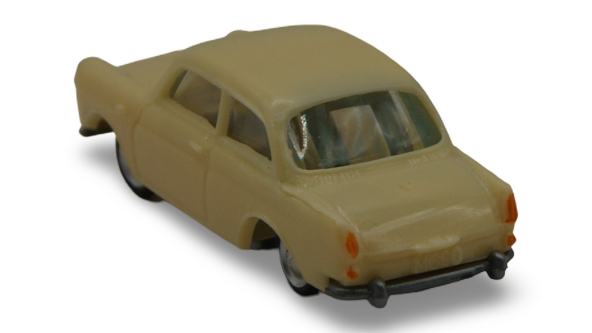 EKO Renault Dauphine Beige 1:88 H0 Vintage Modellauto Made in Spain