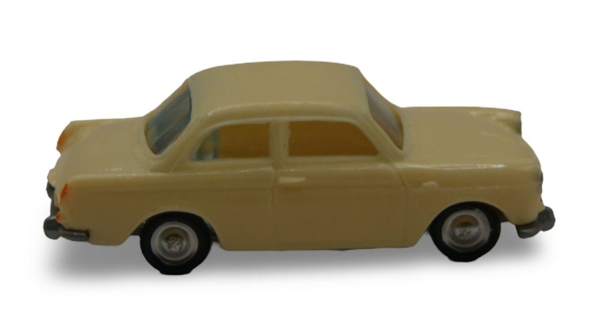 EKO Renault Dauphine Beige 1:88 H0 Vintage Modellauto Made in Spain