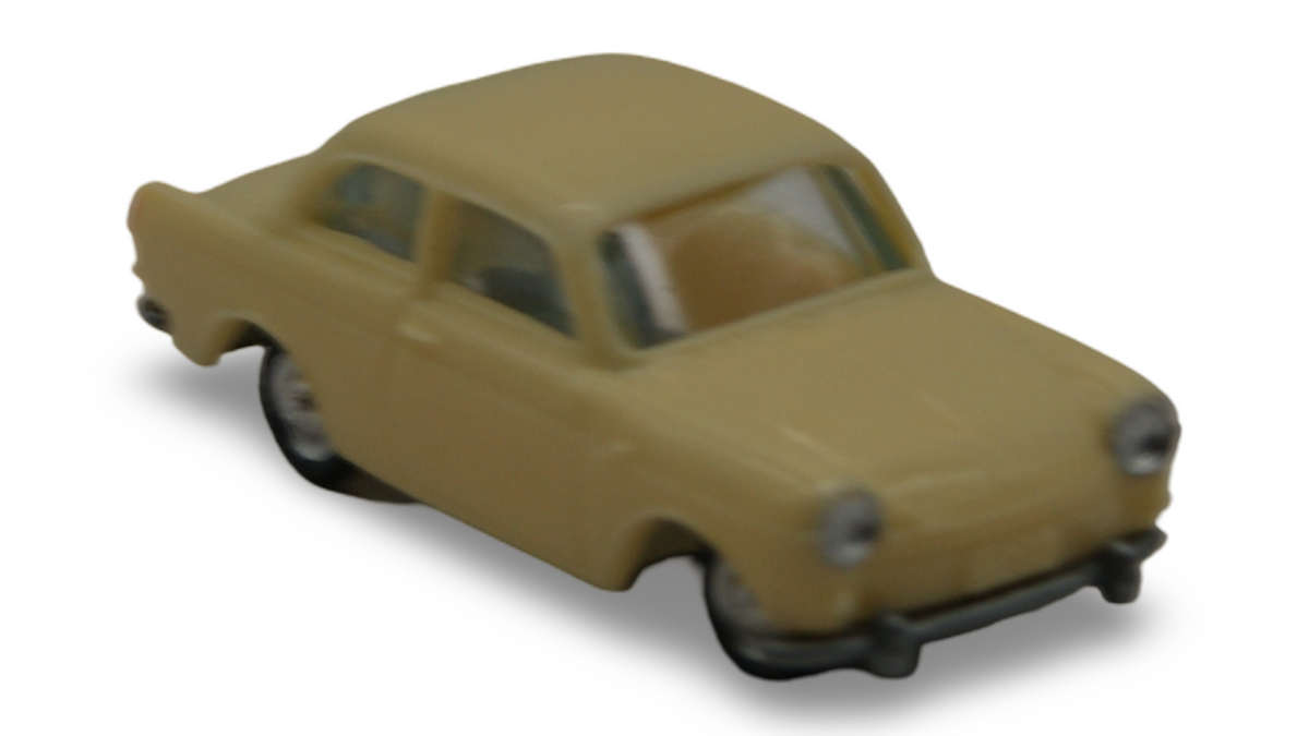 EKO Renault Dauphine Beige 1:88 H0 Vintage Modellauto Made in Spain
