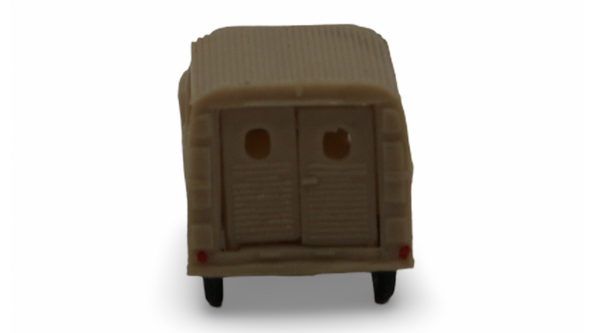 EKO Citroën 2CV AZU Kastenwagen Beige 1:87 H0 Vintage Made in Spain