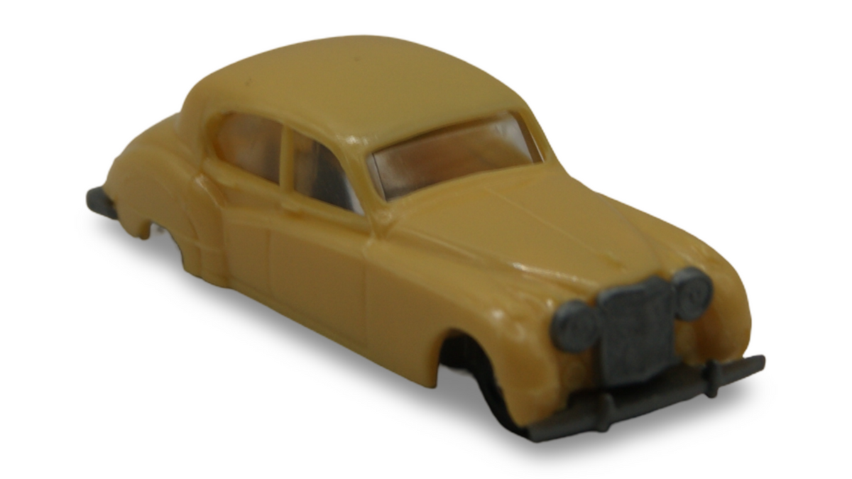 EKO Jaguar Mark IX Beige 1:87 H0 Vintage Modellauto Made in Spain