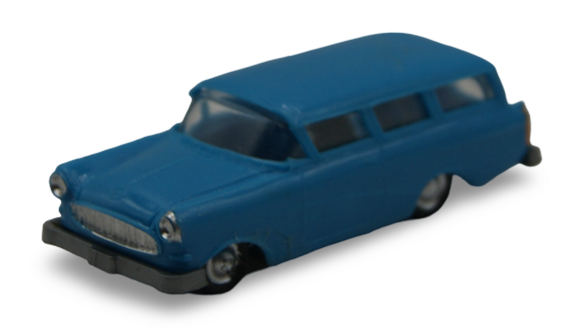 EKO Opel Olympia Rekord P1 Caravan Blau 1:87 H0 Vintage Made in Spain