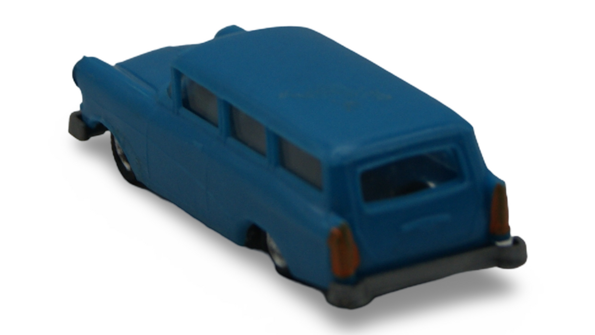 EKO Opel Olympia Rekord P1 Caravan Blau 1:87 H0 Vintage Made in Spain