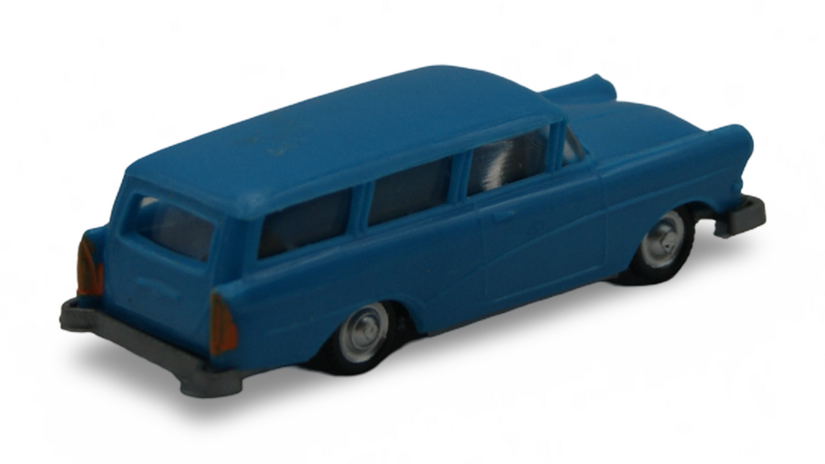 EKO Opel Olympia Rekord P1 Caravan Blau 1:87 H0 Vintage Made in Spain