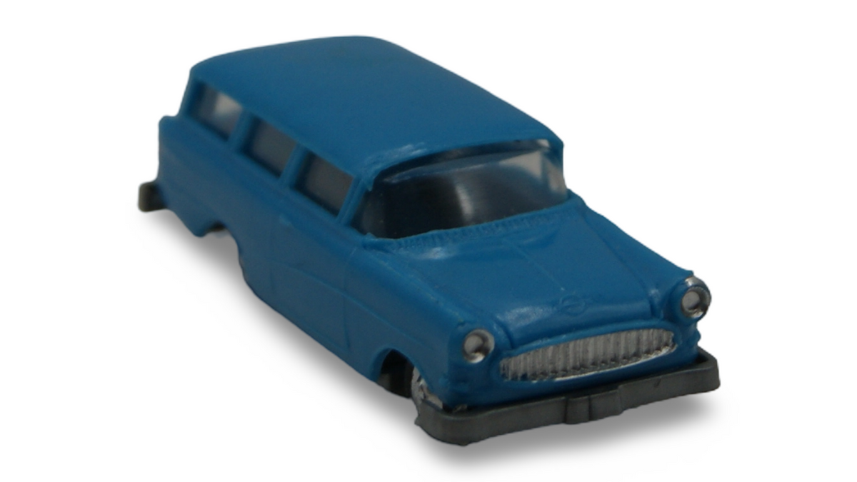 EKO Opel Olympia Rekord P1 Caravan Blau 1:87 H0 Vintage Made in Spain