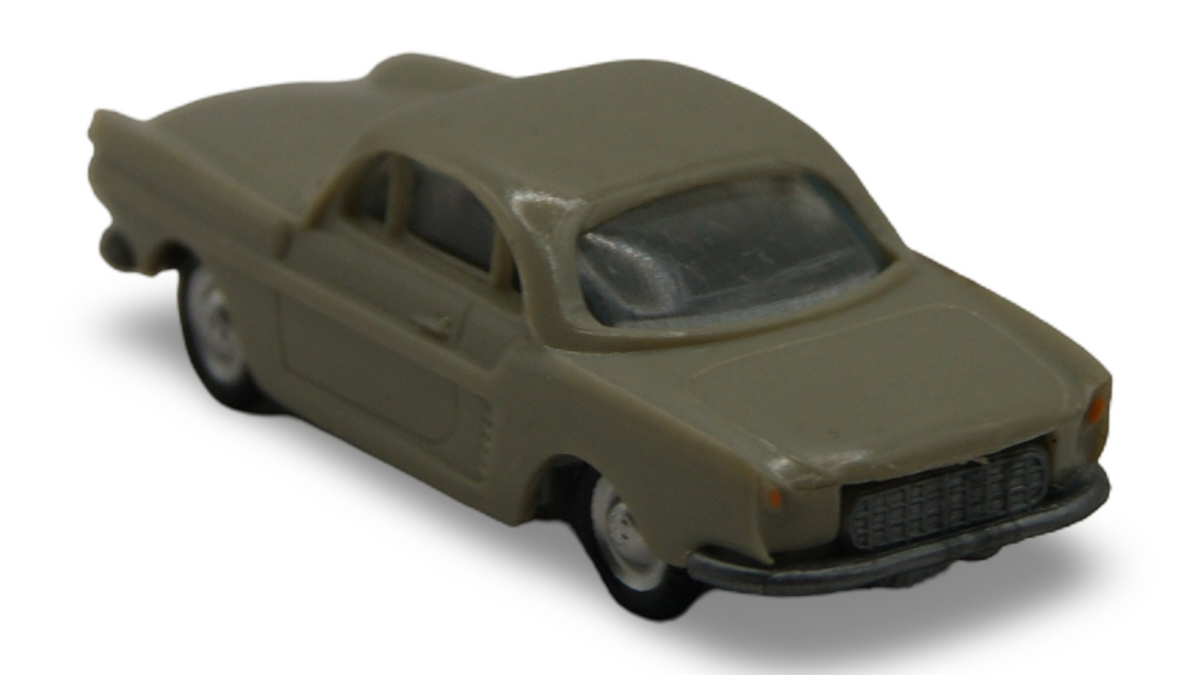 EKO Aston Martin DB4 Coupé Beige 1:87 H0 Vintage Modellauto Made in Spain