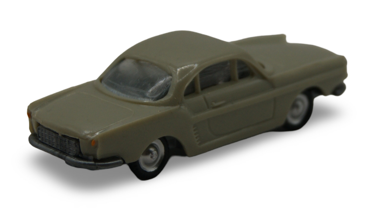 EKO Aston Martin DB4 Coupé Beige 1:87 H0 Vintage Modellauto Made in Spain