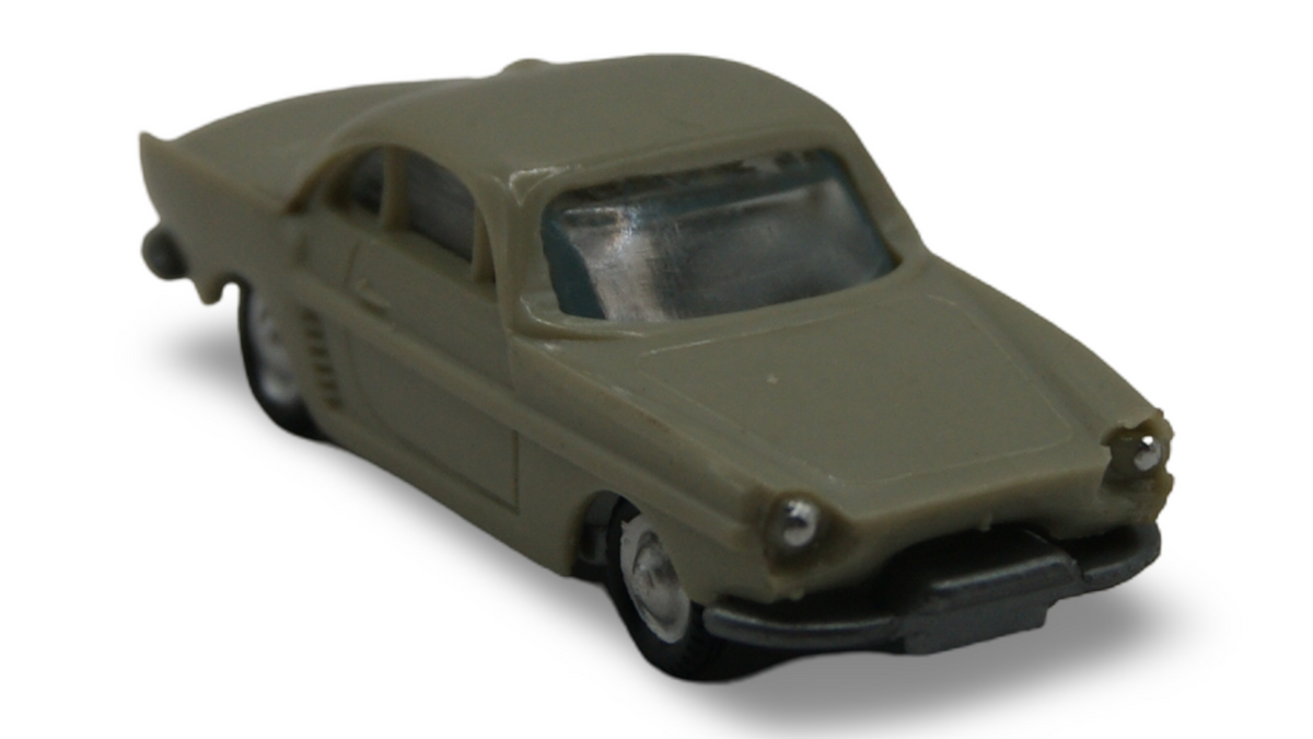 EKO Aston Martin DB4 Coupé Beige 1:87 H0 Vintage Modellauto Made in Spain