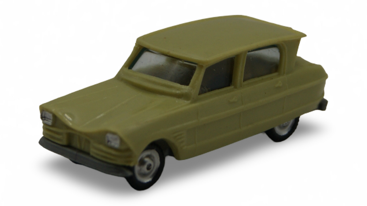 EKO Citroën Ami 6 Beige 1:87 H0 Vintage Modellauto Made in Spain