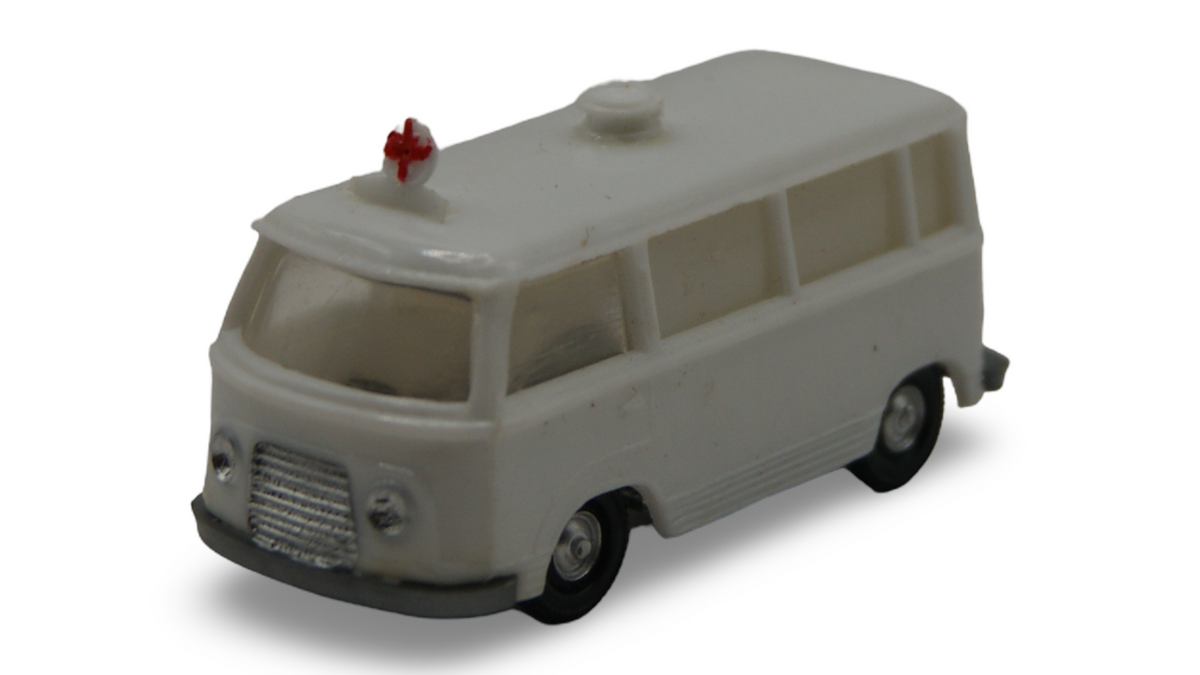 EKO Ford FK 1000 Taunus Krankenwagen Weiß 1:87 H0 Vintage Made in Spain