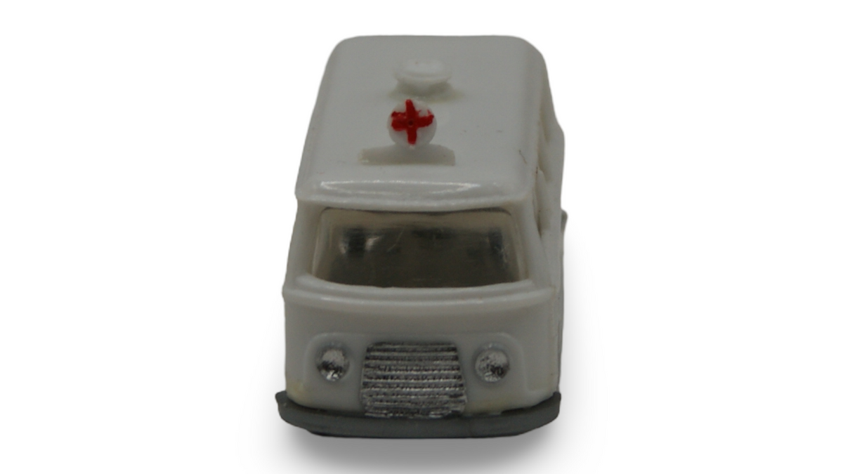 EKO Ford FK 1000 Taunus Krankenwagen Weiß 1:87 H0 Vintage Made in Spain