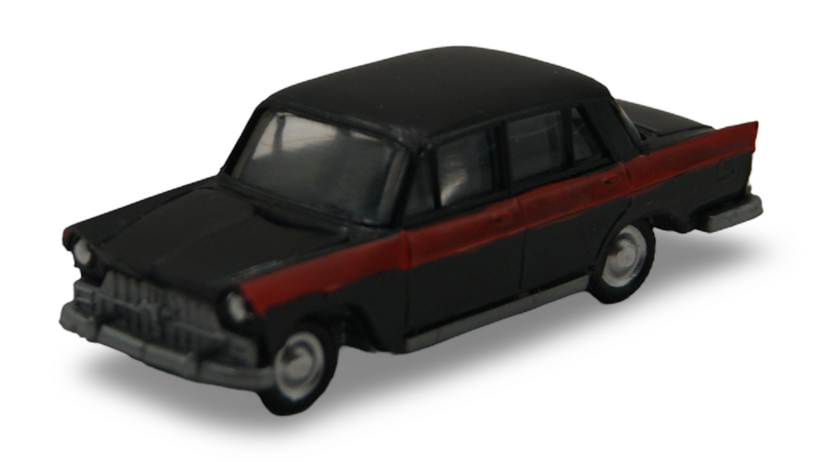 EKO DeSoto Diplomat 1959 Schwarz Rot 1:87 H0 Vintage Made in Spain