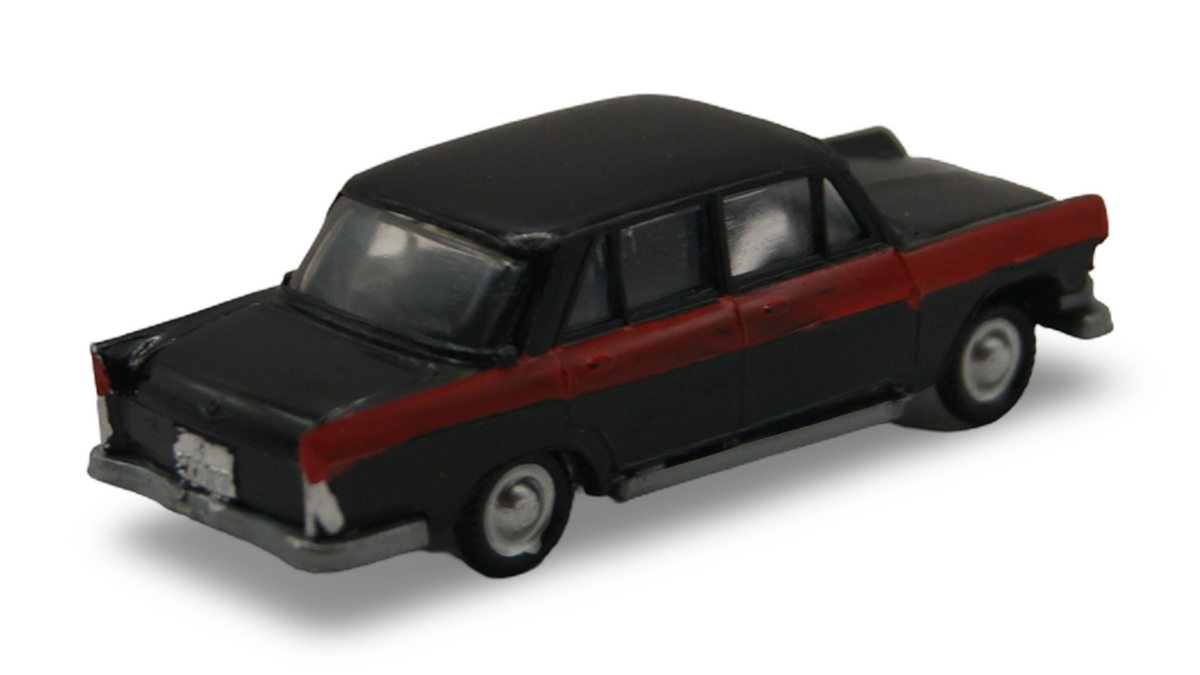 EKO DeSoto Diplomat 1959 Schwarz Rot 1:87 H0 Vintage Made in Spain