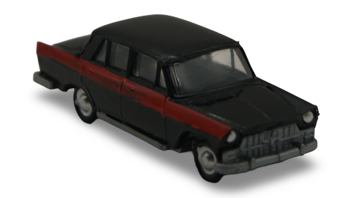 EKO DeSoto Diplomat 1959 Schwarz Rot 1:87 H0 Vintage Made in Spain