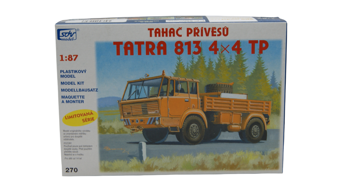 SDV Model 270 Tatra 813 4x4 TP Zugmaschine 1:87 H0 Bausatz