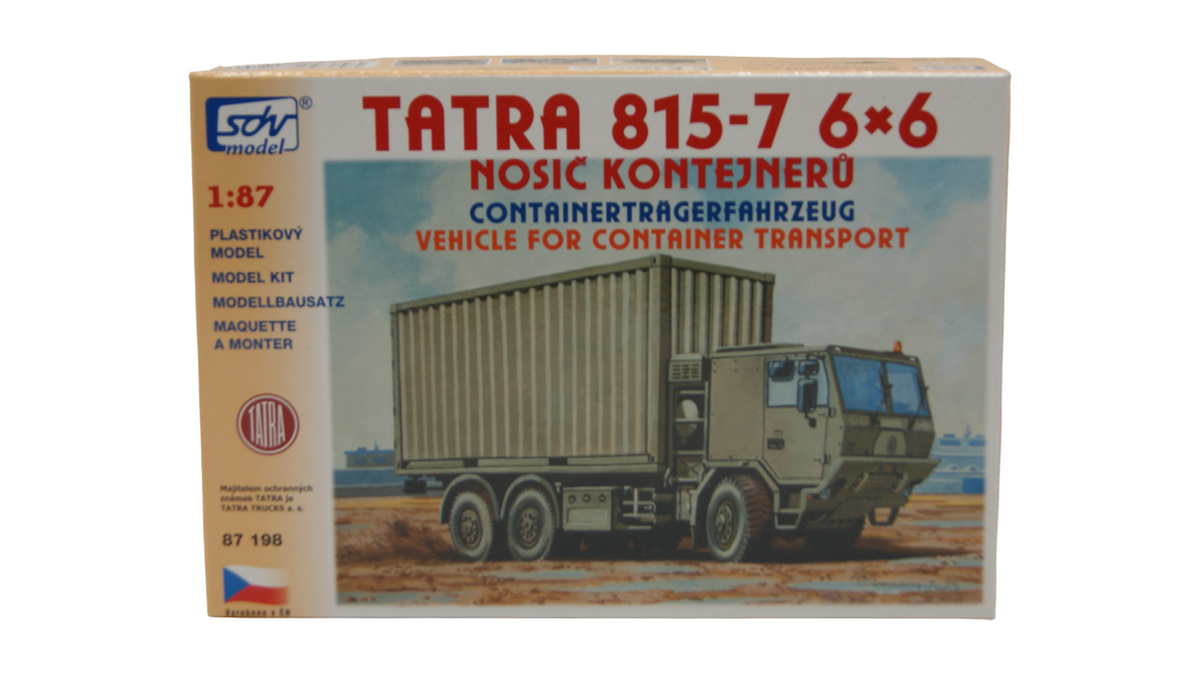 SDV Model 87198 Tatra 815-7 6x6 Containerträger 1:87 H0 Bausatz