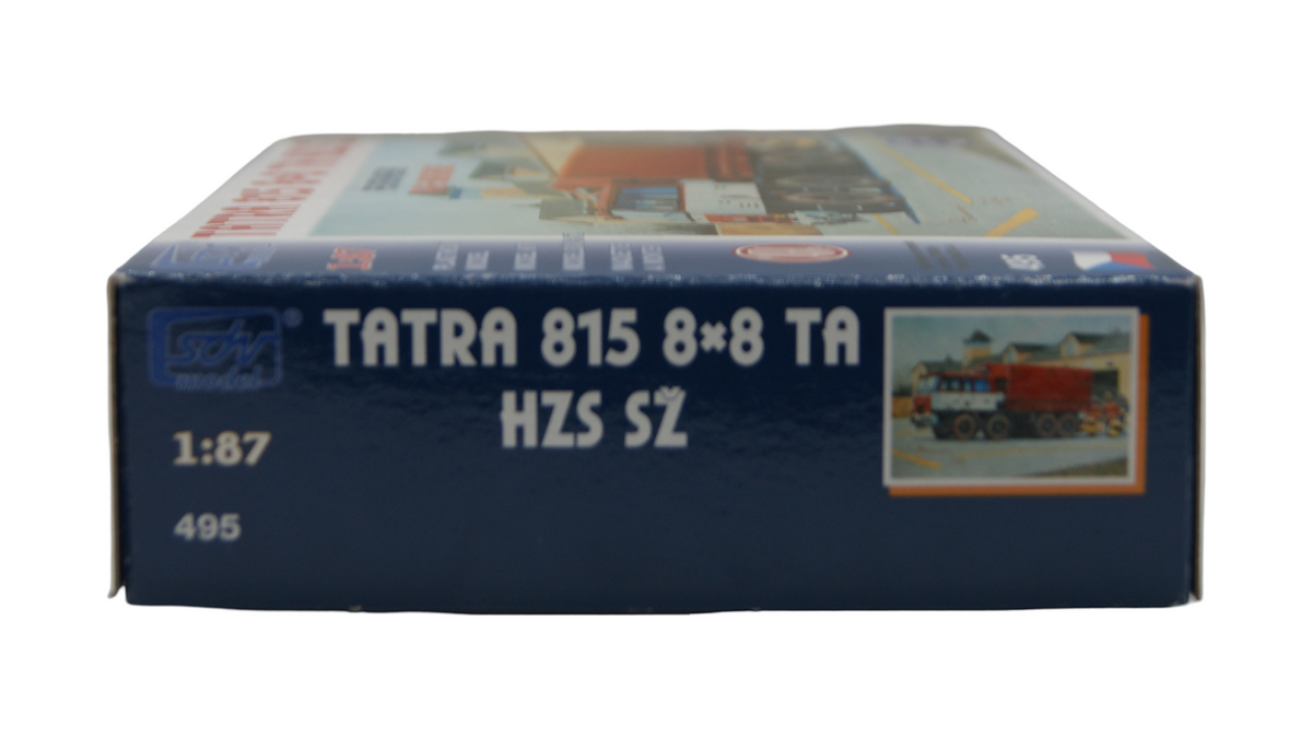 SDV Model 495 Tatra 815 8x8 TA HZS SŽ Feuerwehr 1:87 H0 Bausatz