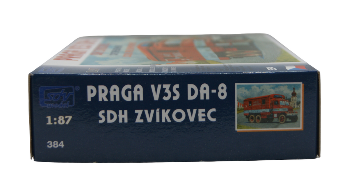 SDV Model 384 Praga V3S DA-8 SDH Zvíkovec Feuerwehr 1:87 H0 Bausatz