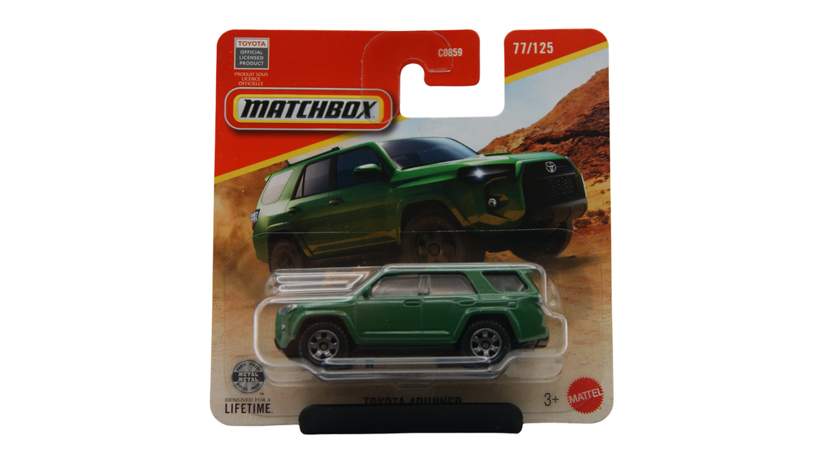 Matchbox 2018 Toyota 4Runner Grün 77/125 MBX Adventure 1:64 2026 OVP