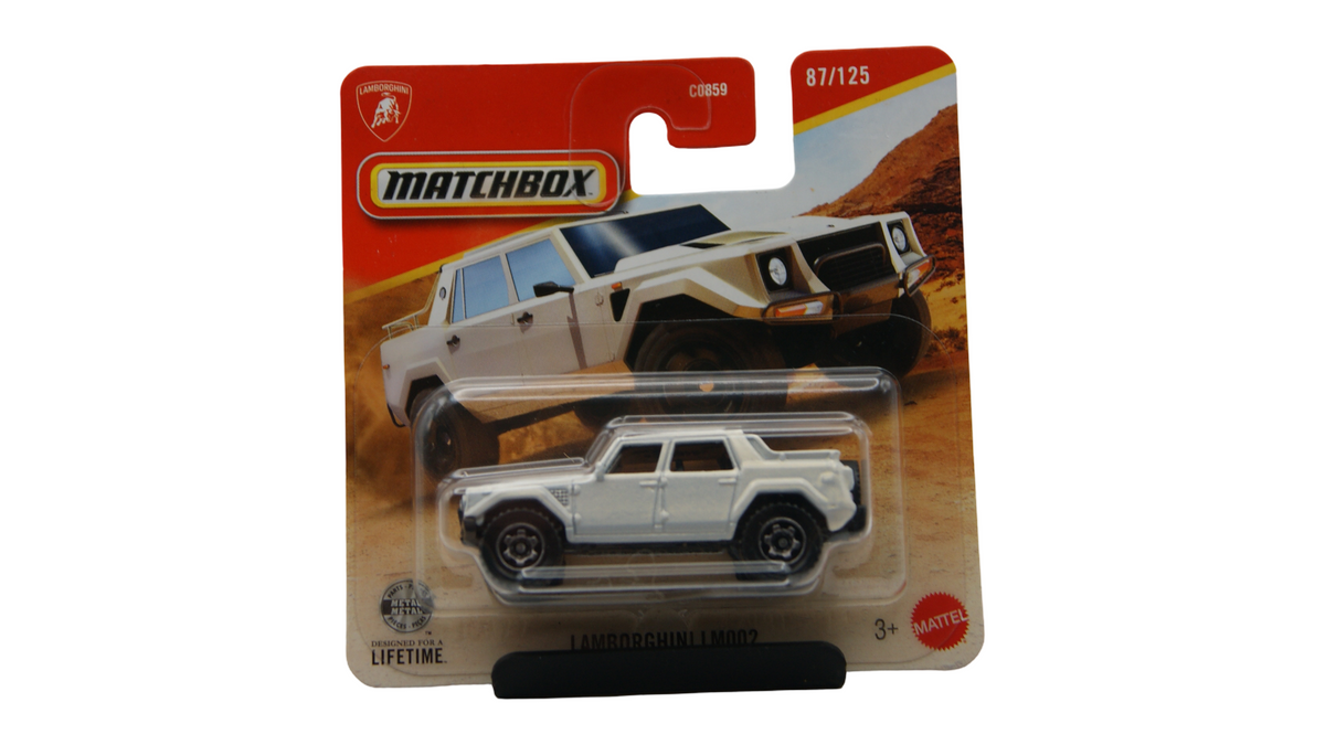 Matchbox Lamborghini LM002 Weiß 87/125 1:64 MBX Adventure 2026 OVP