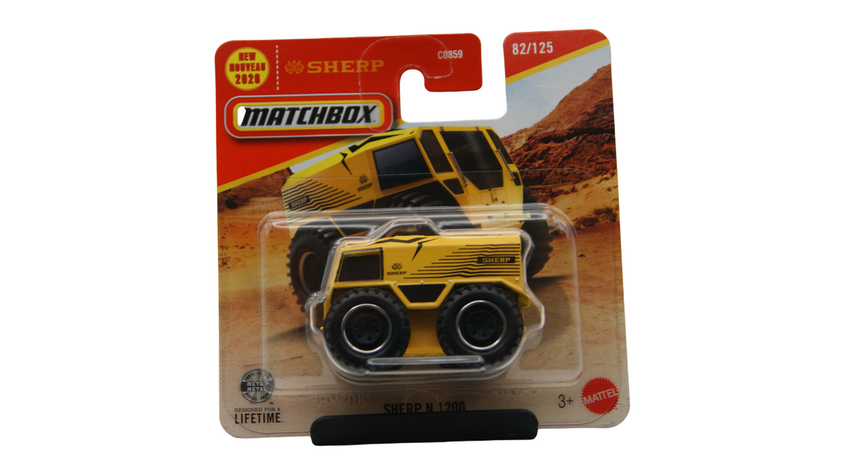 Matchbox SHERP N 1200 Gelb 82/125 1:64 MBX Adventure 2026 Neuheit OVP