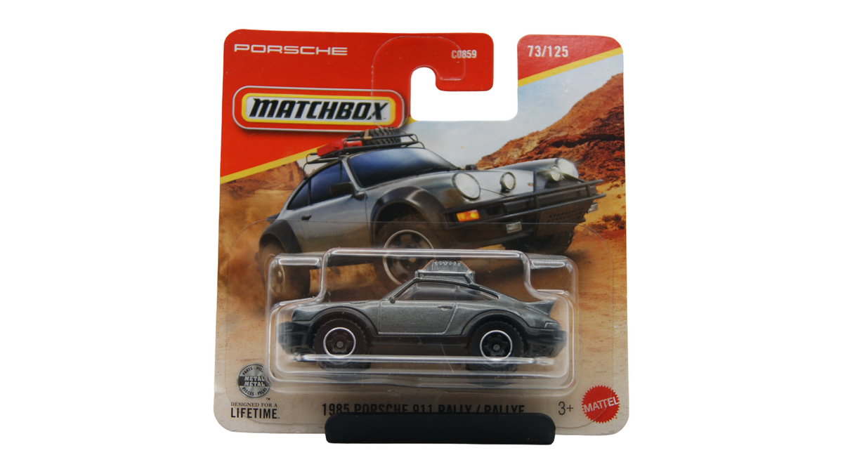 Matchbox 1985 Porsche 911 Rally Grau 73/125 1:64 2026 OVP