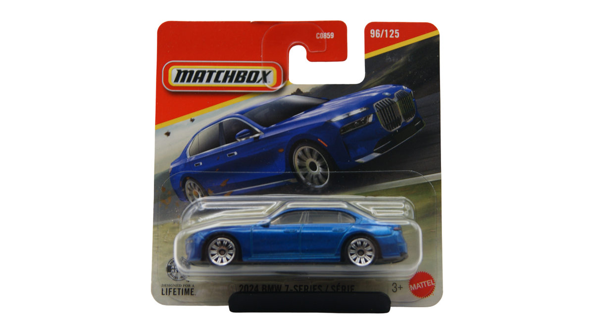 Matchbox 2024 BMW 7-Series Blau 96/125 1:64 MBX Road Trip 2026 OVP
