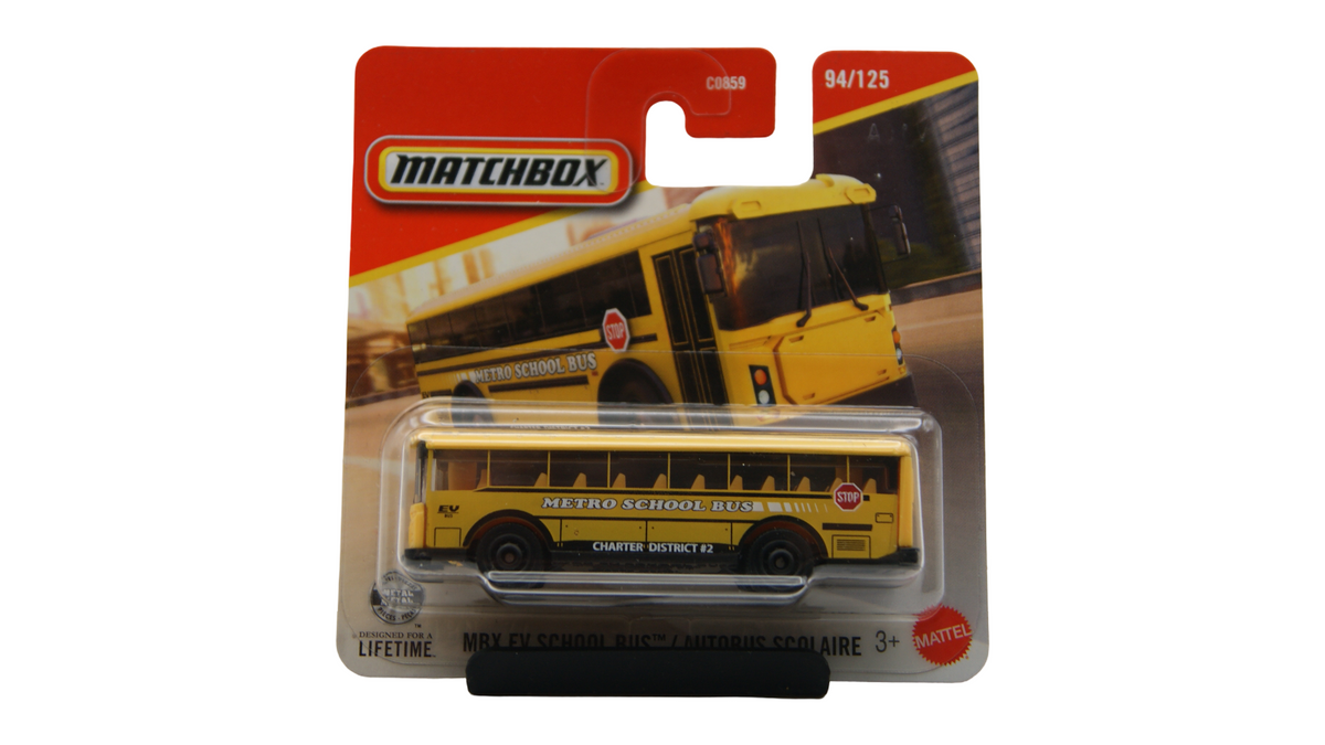 Matchbox MBX EV School Bus Gelb 94/125 1:64 MBX Metro 2026 OVP