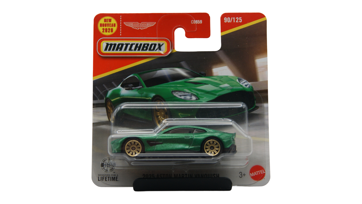 Matchbox 2025 Aston Martin Vanquish Grün 90/125 1:64 2026 Neuheit OVP